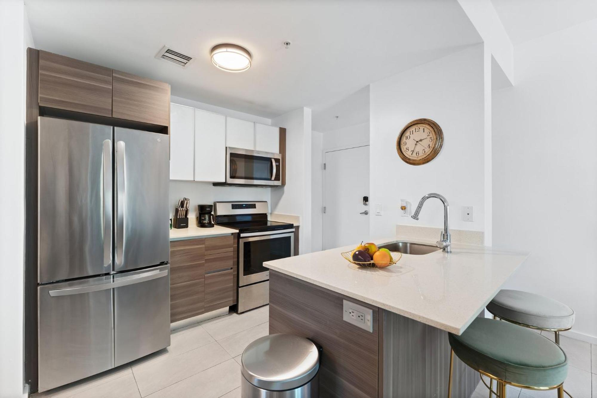 Modern Apartment In Edgewater ميامي الغرفة الصورة