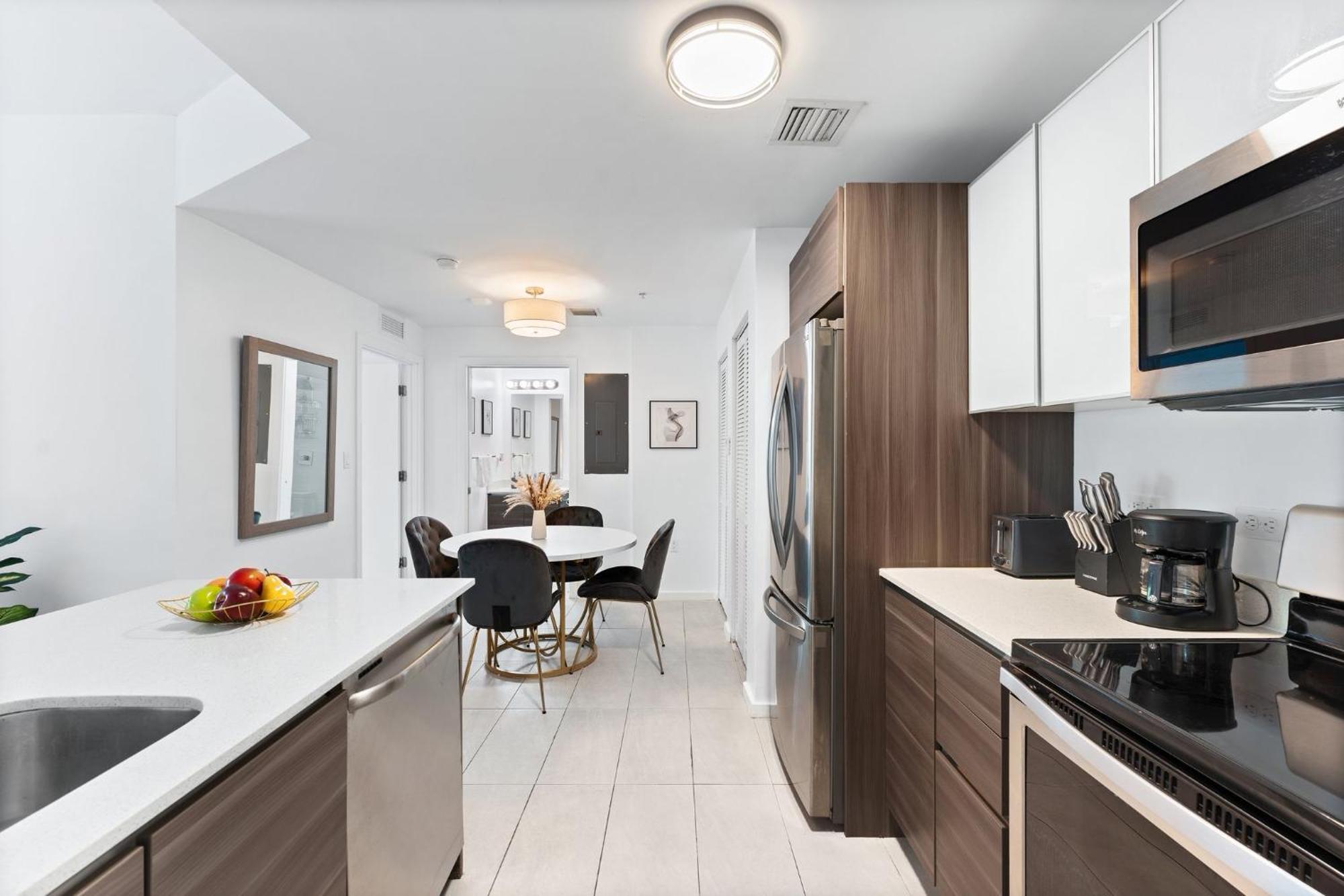 Modern Apartment In Edgewater ميامي الغرفة الصورة
